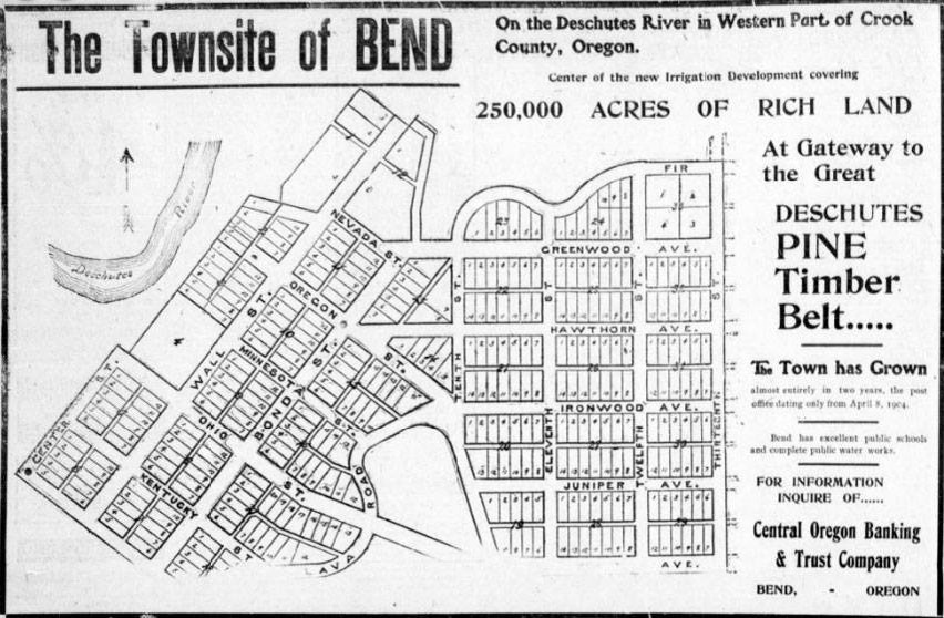 Township of Bend 1904