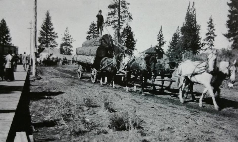 Wall Street Bend Oregon 1910