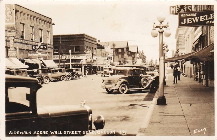Wall Street Bend Oregon 1920s-30s