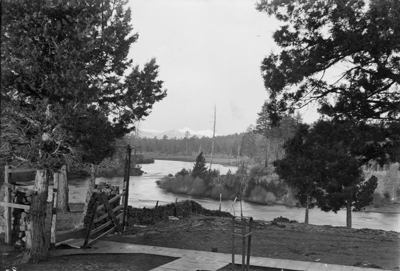 Deschutes River in Bend Oregon 1905